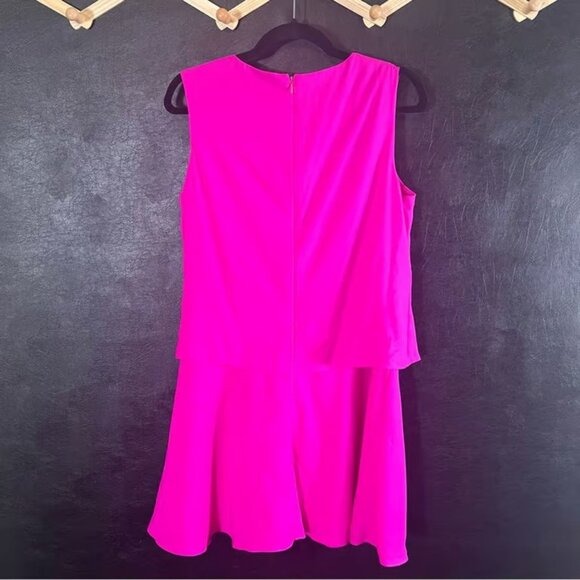 Donna Morgan Fuchsia Pink Dress Size 10P - Picture 2 of 7